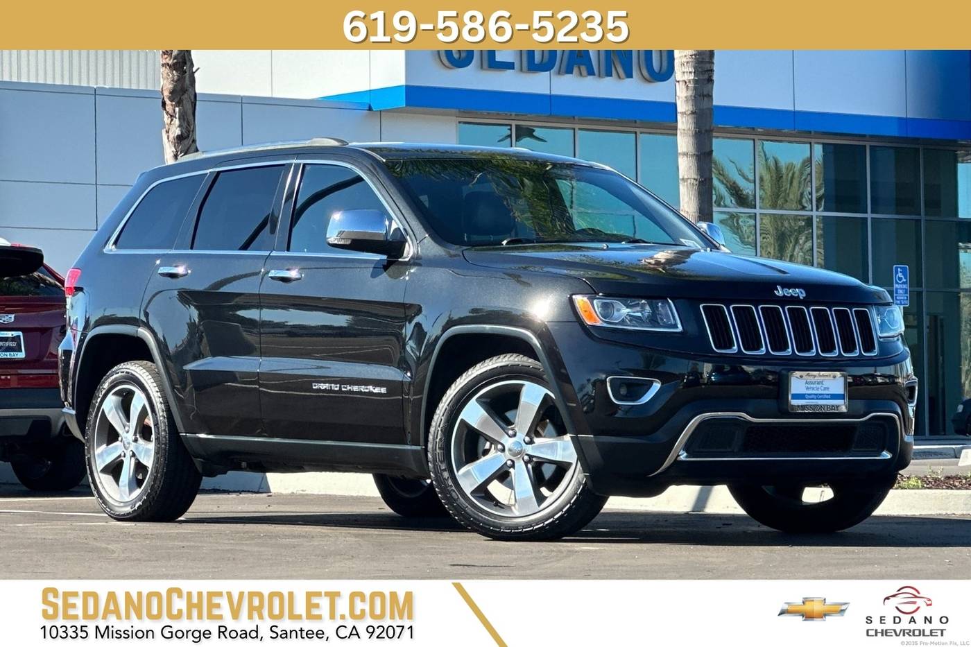 2015 Jeep Grand Cherokee Limited — SUV — 79,768 mi — Santee, CA