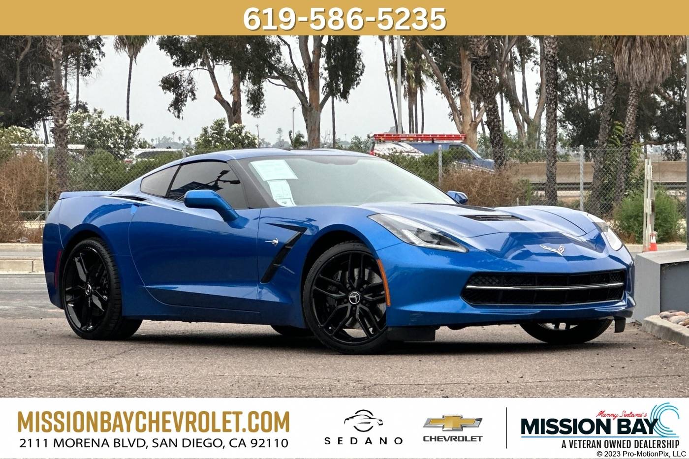 2015 Chevrolet Corvette Z51 1LT — Coupe — 46,387 mi — San Diego, CA
