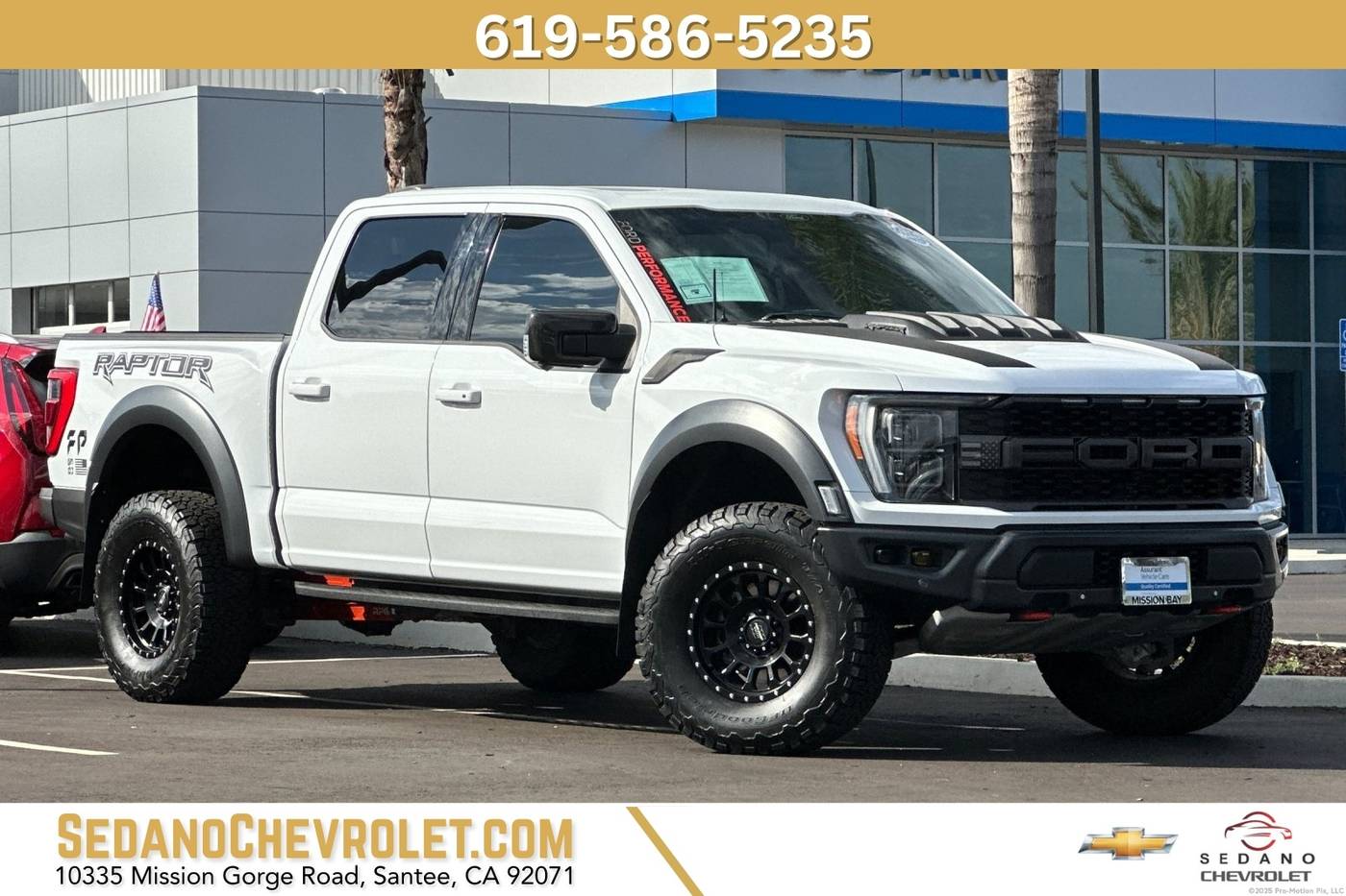 2022 Ford F-150 Raptor — Pickup Truck — 25,500 mi — Santee, CA