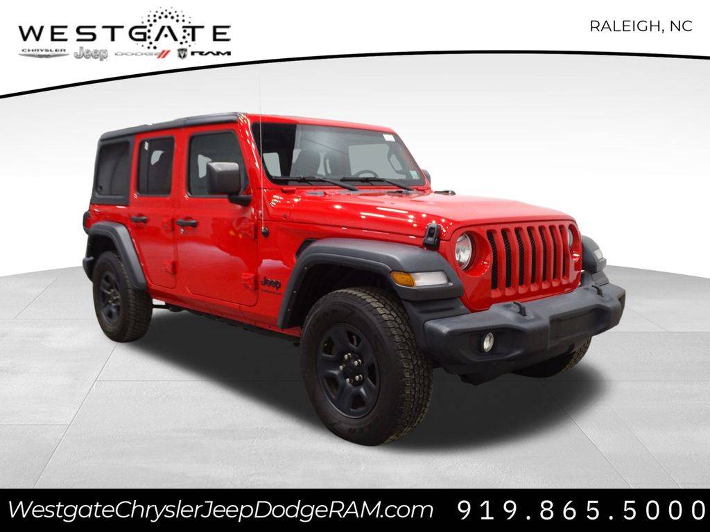 2023 Jeep Wrangler Sport — SUV — 50,676 mi — Raleigh, NC
