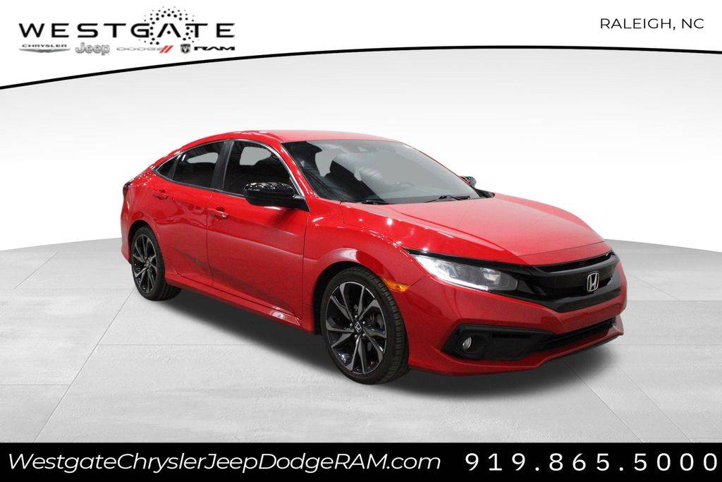 2020 Honda Civic Sport — Sedan — 80,294 mi — Raleigh, NC