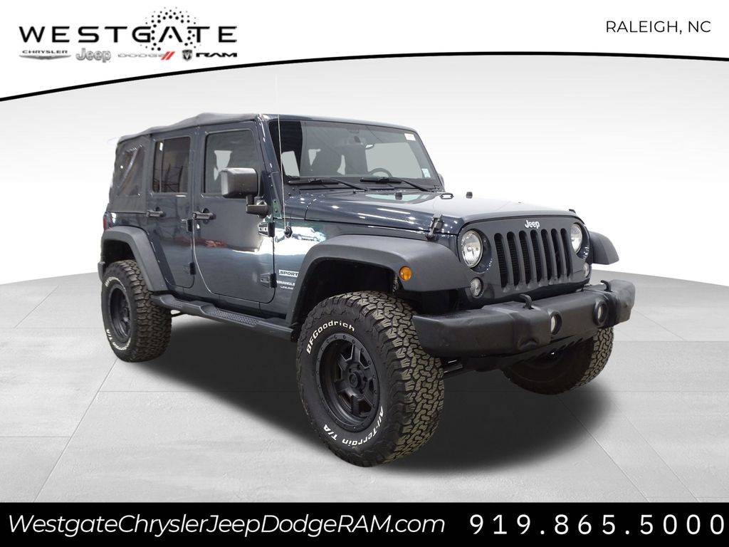 2018 Jeep Wrangler Sport S — SUV — 46,813 mi — Raleigh, NC
