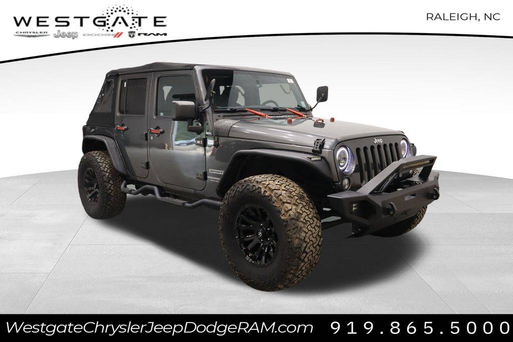 2017 Jeep Wrangler Sport — SUV — 56,008 mi — Raleigh, NC