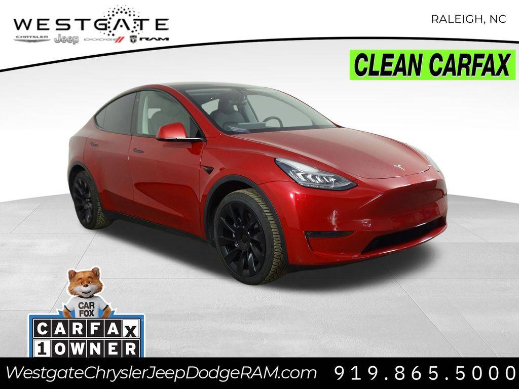 2020 Tesla Model Y Long Range — SUV — 42,475 mi — Raleigh, NC