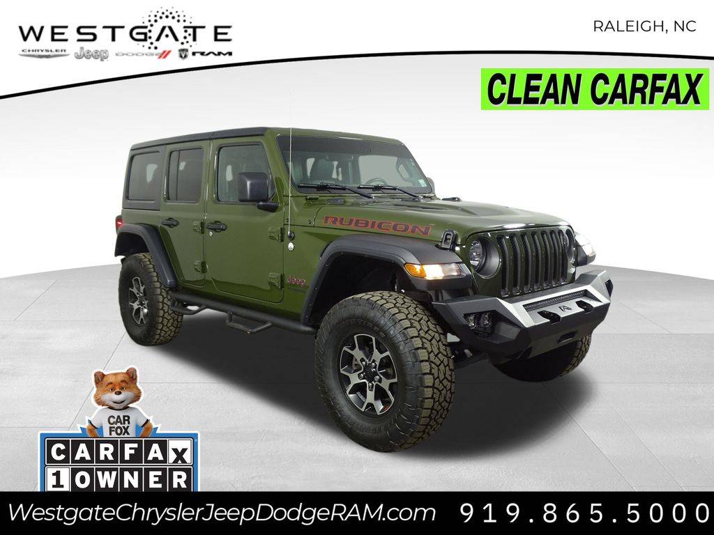 2020 Jeep Wrangler Rubicon — SUV — 9,212 mi — Raleigh, NC