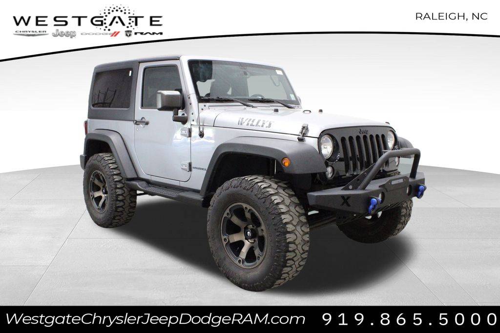 2016 Jeep Wrangler Willys Wheeler — SUV — 58,718 mi — Raleigh, NC