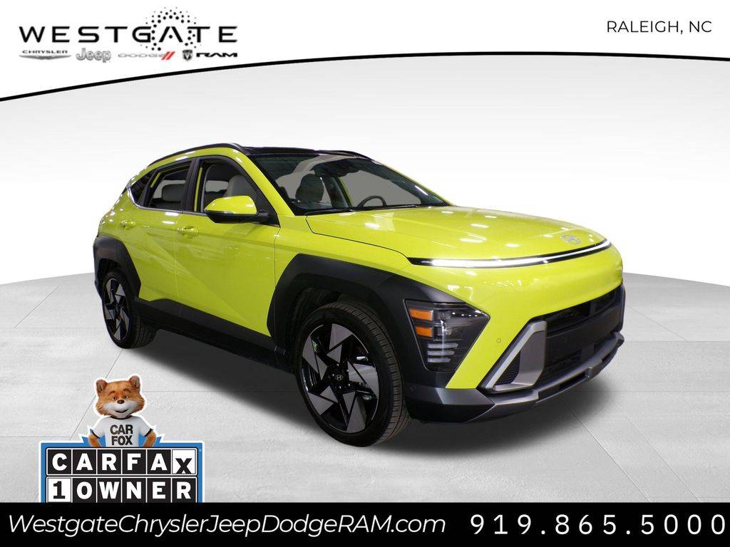 2024 Hyundai Kona Limited — SUV — 22,566 mi — Raleigh, NC
