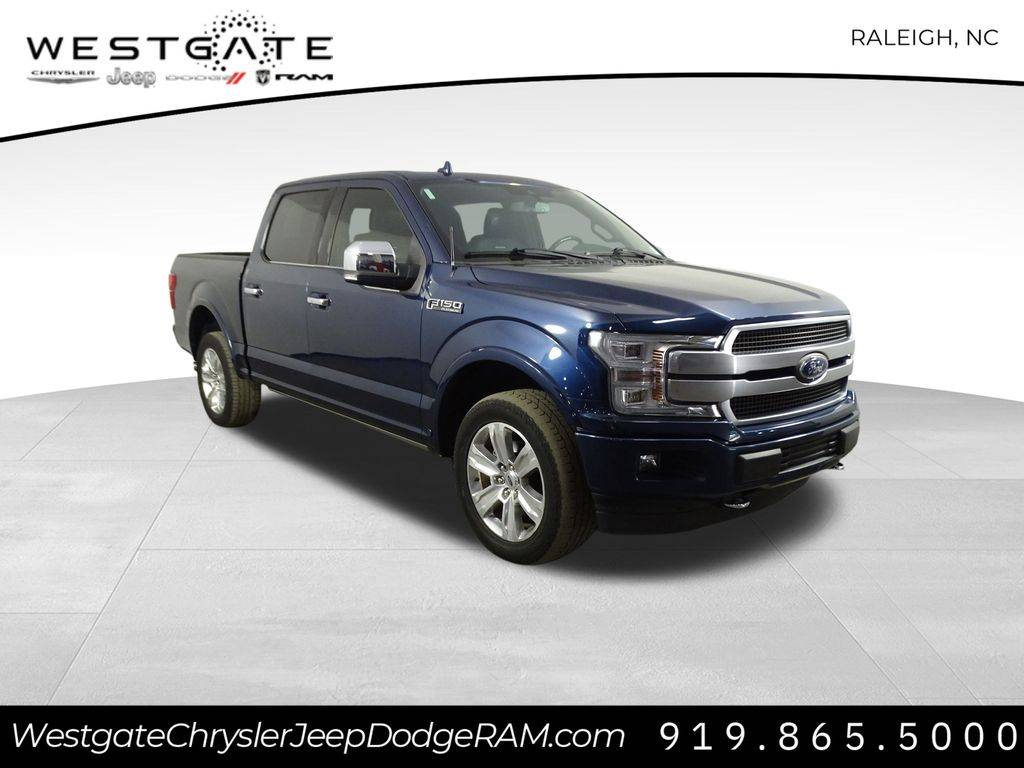 2020 Ford F-150 Platinum — Pickup Truck — 53,269 mi — Raleigh, NC