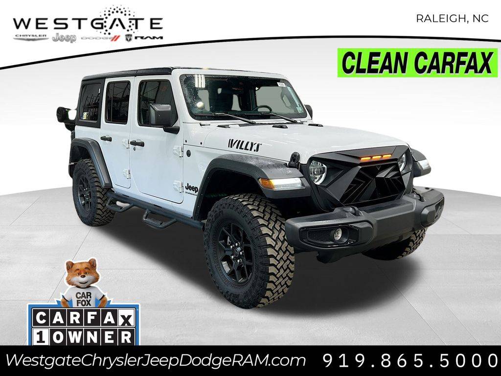2024 Jeep Wrangler Willys — SUV — 15,000 mi — Raleigh, NC