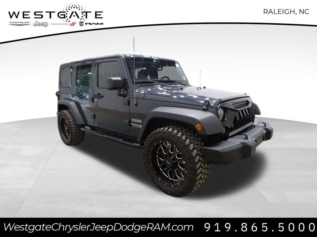 2018 Jeep Wrangler Sport S — SUV — 81,913 mi — Raleigh, NC
