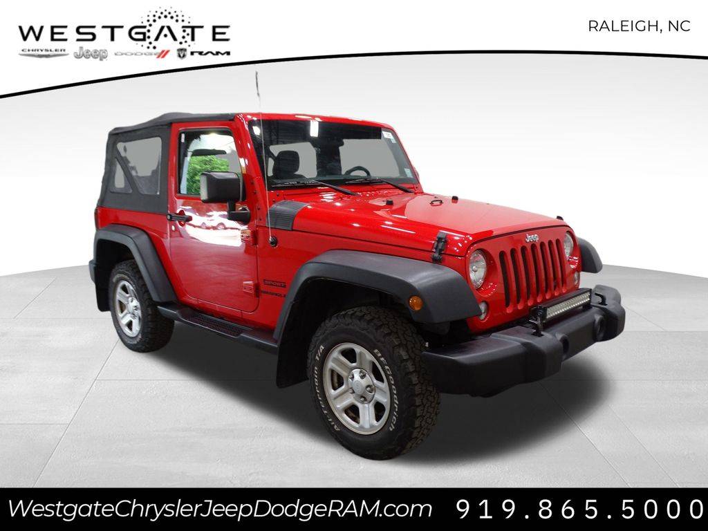 2016 Jeep Wrangler Sport — SUV — 36,895 mi — Raleigh, NC