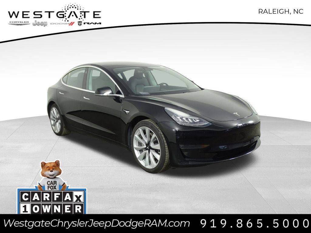 2018 Tesla Model 3 Long Range — Sedan — 75,614 mi — Raleigh, NC