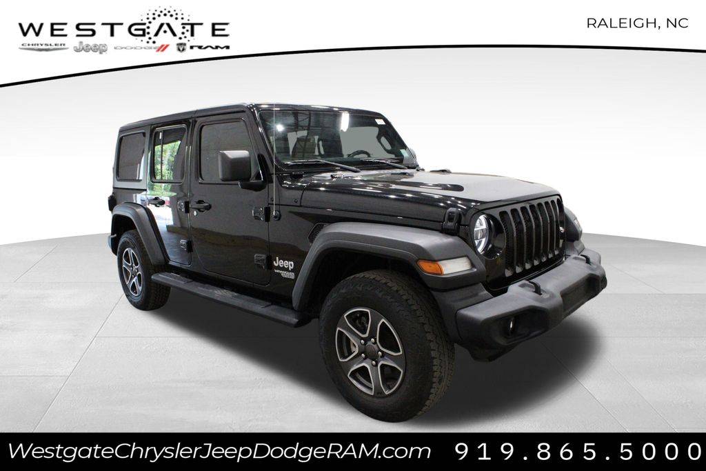 2020 Jeep Wrangler Sport S — SUV — 52,493 mi — Raleigh, NC
