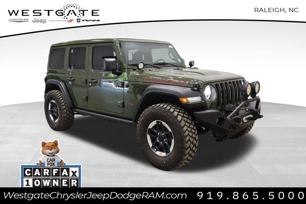 2021 Jeep Wrangler Rubicon — SUV — 19,894 mi — Raleigh, NC