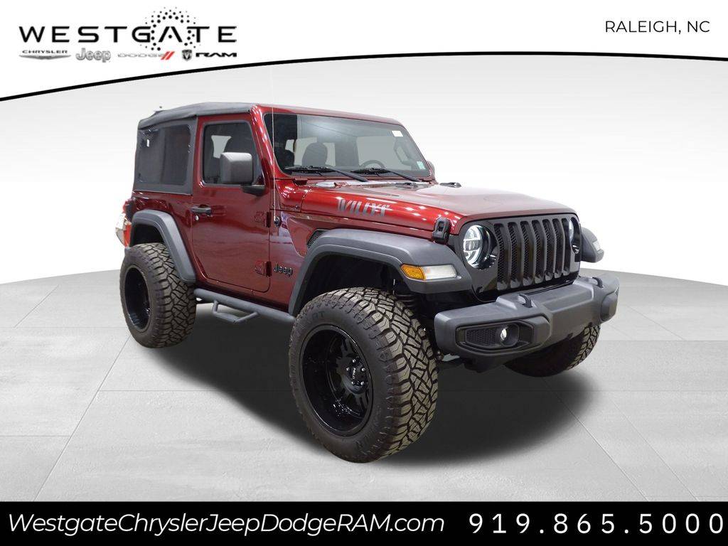 2021 Jeep Wrangler Willys — SUV — 77,558 mi — Raleigh, NC