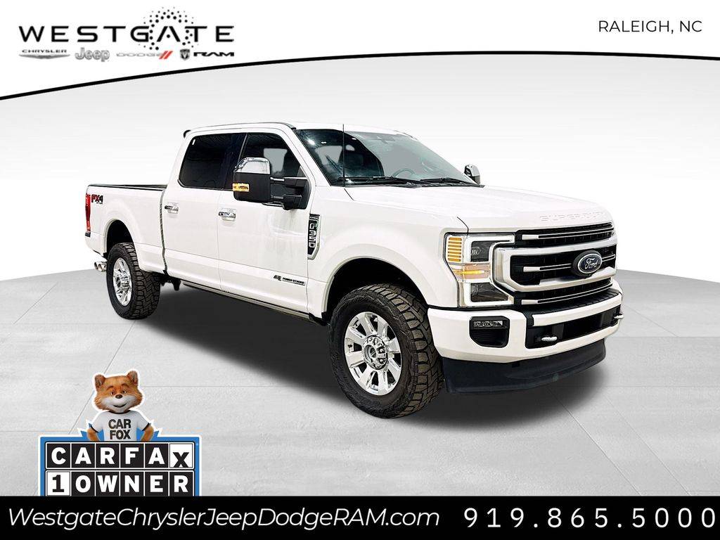 2021 Ford Super Duty F-350 Platinum — Pickup Truck — 36,496 mi — Raleigh, NC