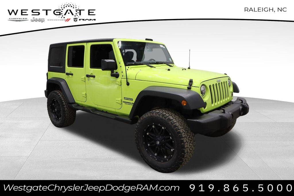 2016 Jeep Wrangler Sport — SUV — 64,788 mi — Raleigh, NC