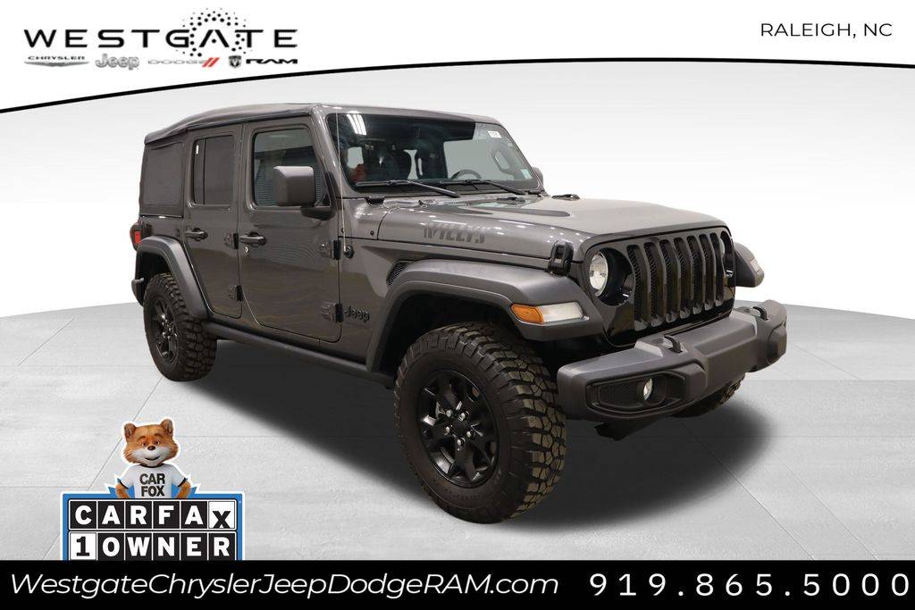 2022 Jeep Wrangler Willys Sport — SUV — 18,130 mi — Raleigh, NC