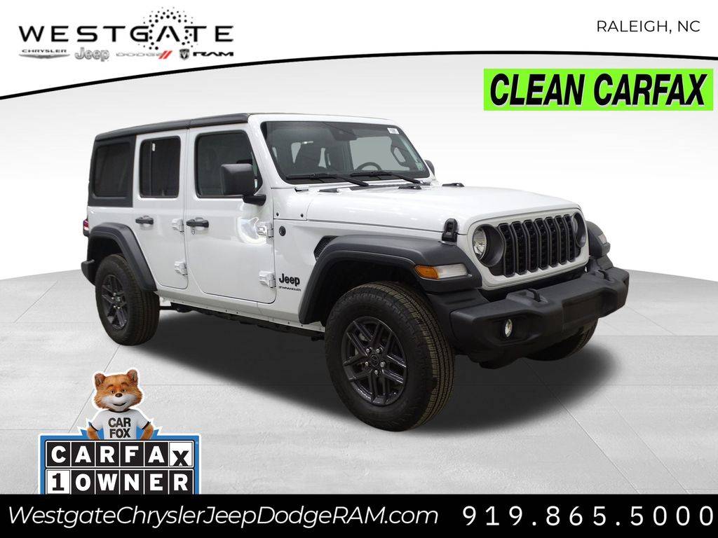2025 Jeep Wrangler Sport S — SUV — 3,273 mi — Raleigh, NC