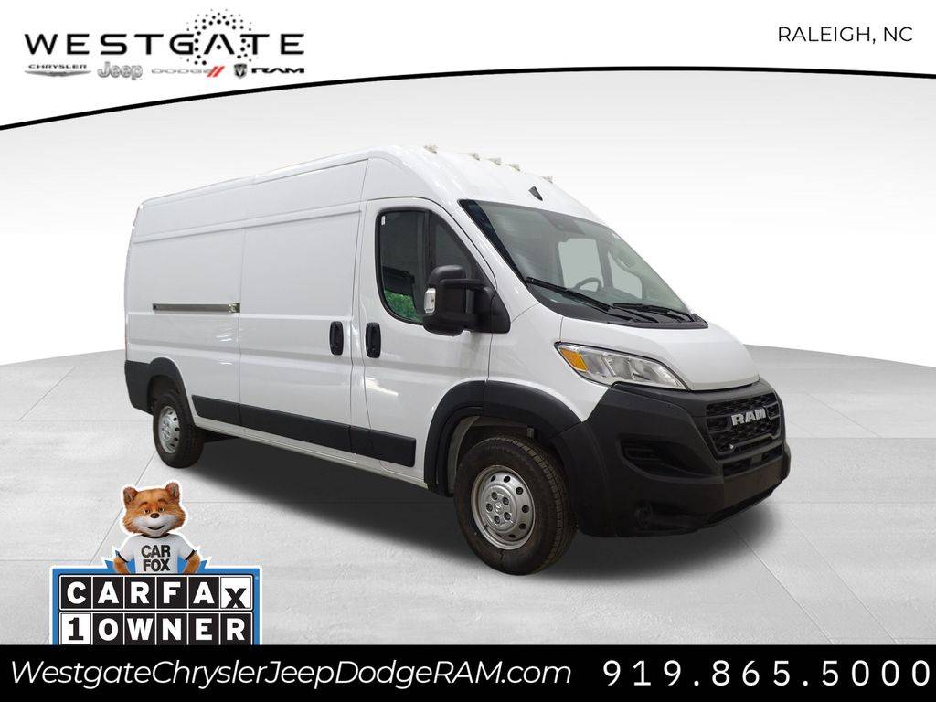 2023 Ram ProMaster Cargo Van 2500 — Cargo Van — 50,552 mi — Raleigh, NC