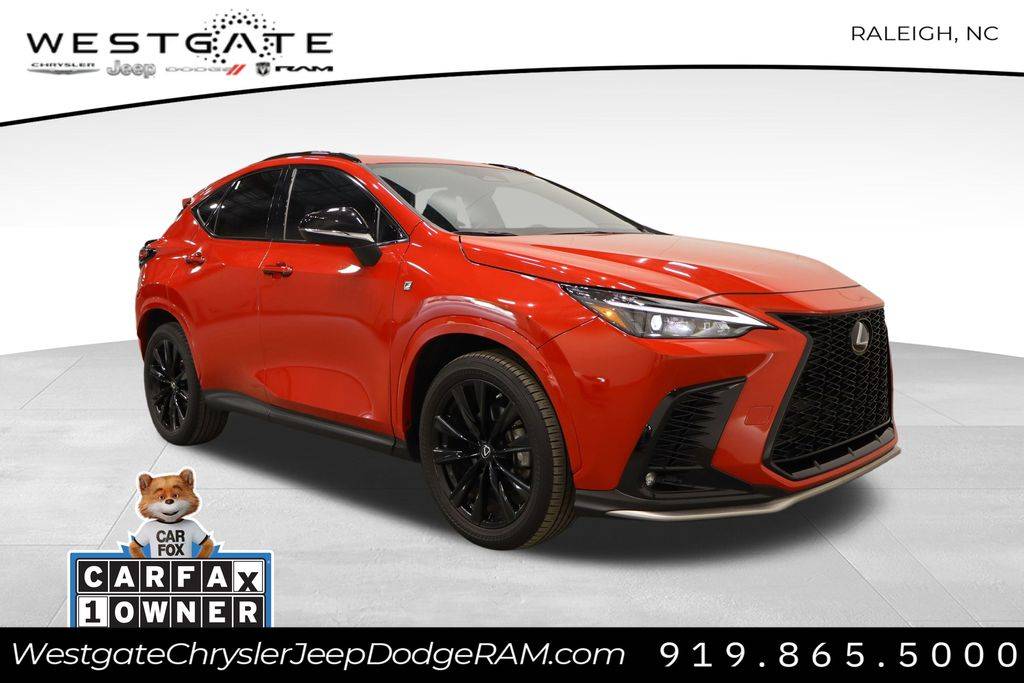 2022 Lexus NX NX 350 F SPORT Handling — SUV — 11,954 mi — Raleigh, NC