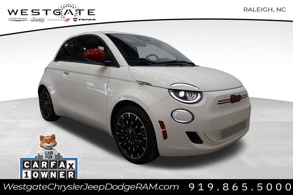 2024 FIAT 500e INSPI(RED) — Coupe — 1,589 mi — Raleigh, NC