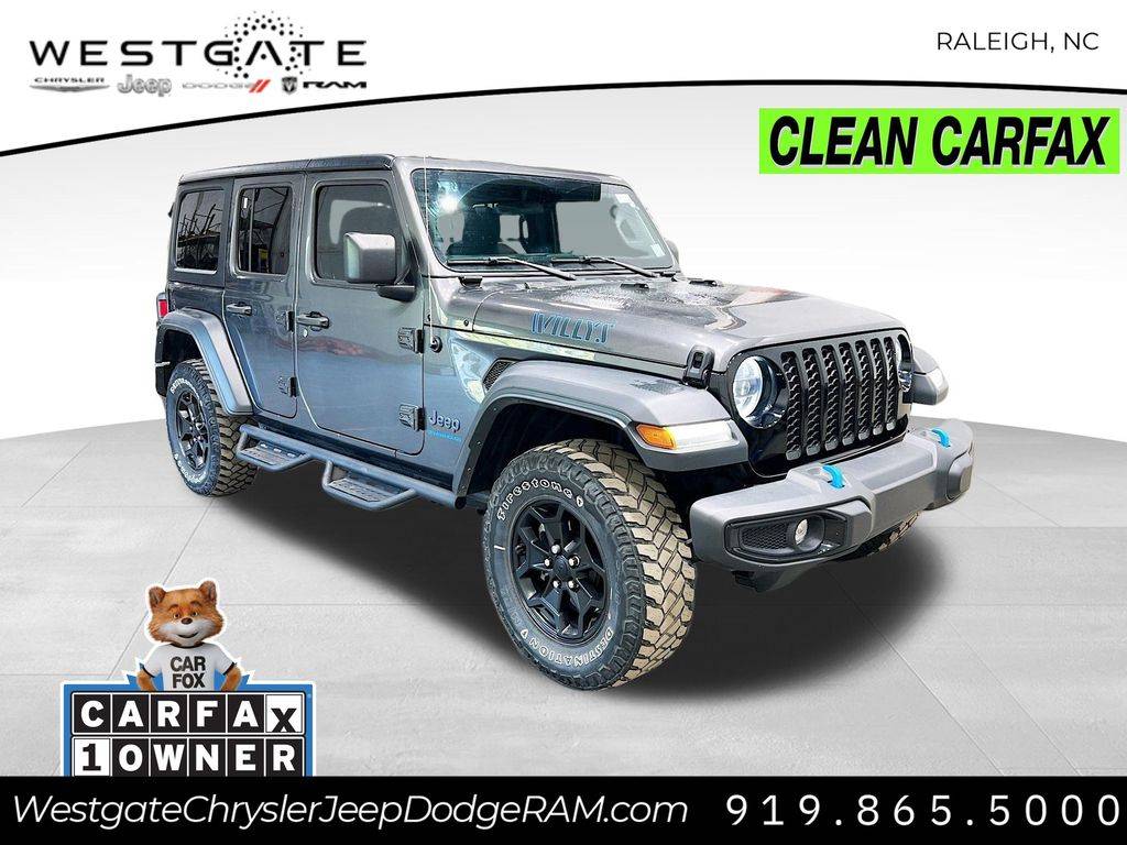 2023 Jeep Wrangler 4xe — SUV — 35,547 mi — Raleigh, NC