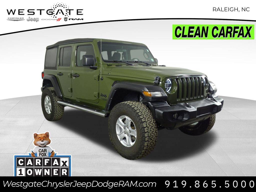 2021 Jeep Wrangler Sport S — SUV — 28,358 mi — Raleigh, NC