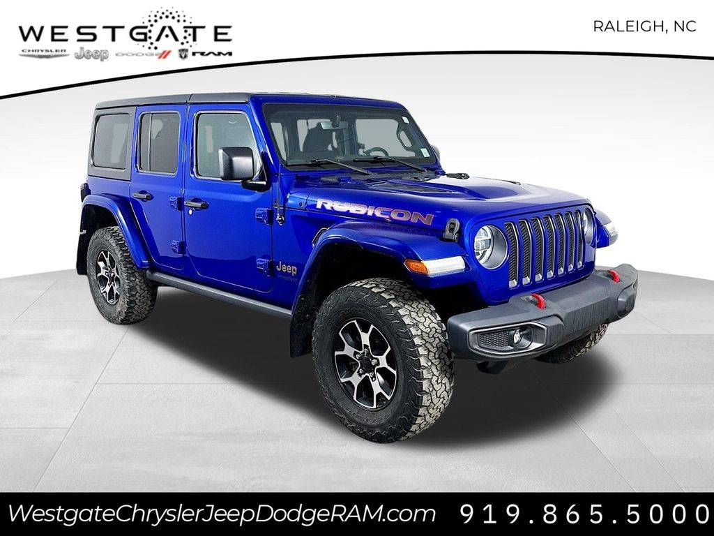 2018 Jeep Wrangler Rubicon — SUV — 67,954 mi — Raleigh, NC