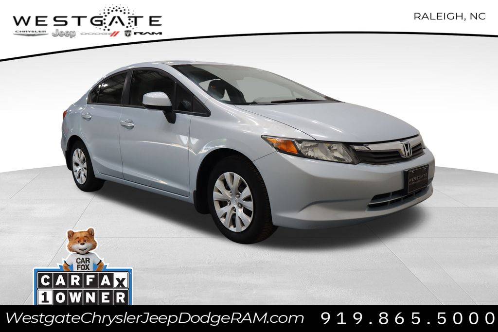 2012 Honda Civic LX — Sedan — 50,730 mi — Raleigh, NC