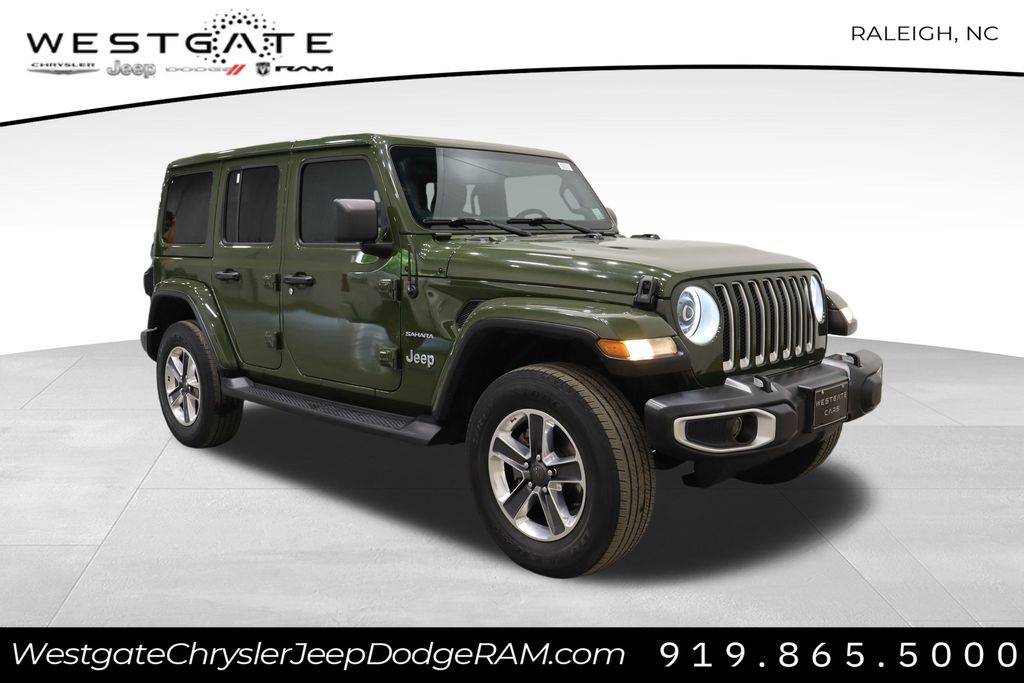 2021 Jeep Wrangler Sahara High Altitude — SUV — 41,580 mi — Raleigh, NC