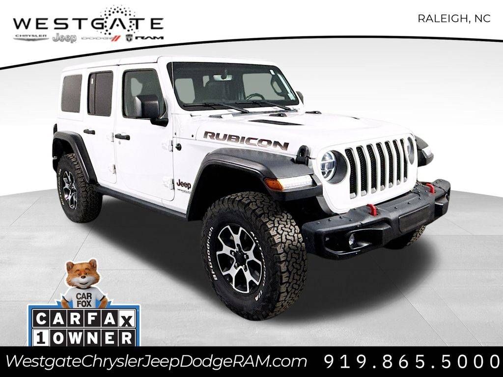 2020 Jeep Wrangler Rubicon — SUV — 48,530 mi — Raleigh, NC