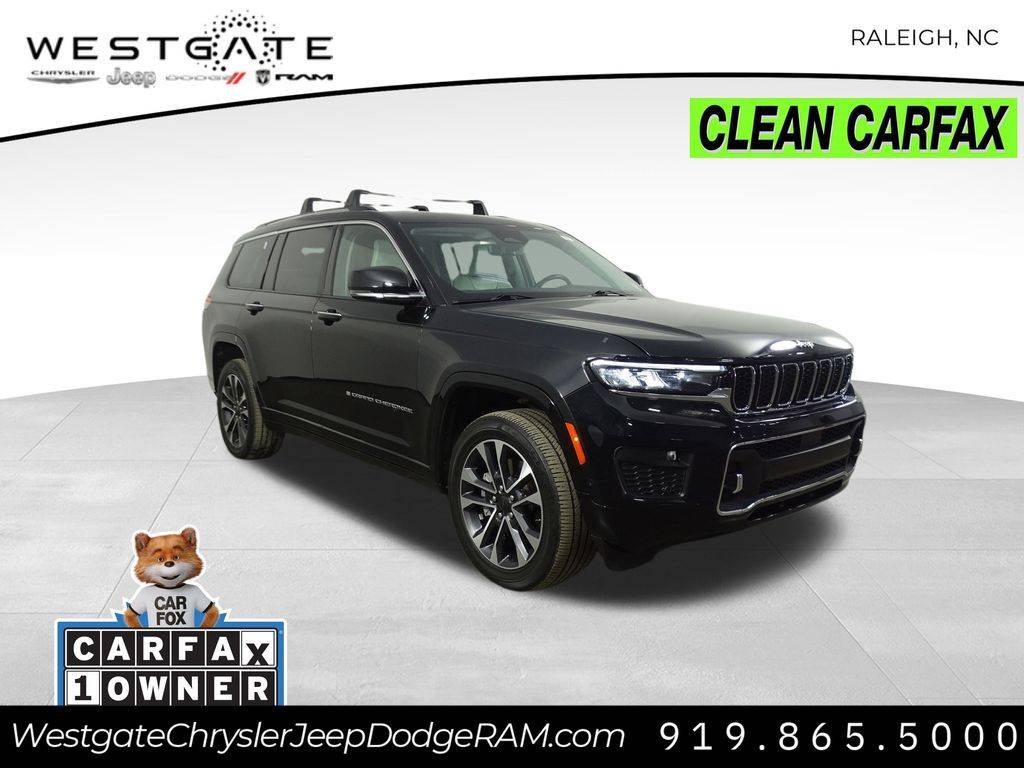 2021 Jeep Grand Cherokee Overland — SUV — 45,480 mi — Raleigh, NC