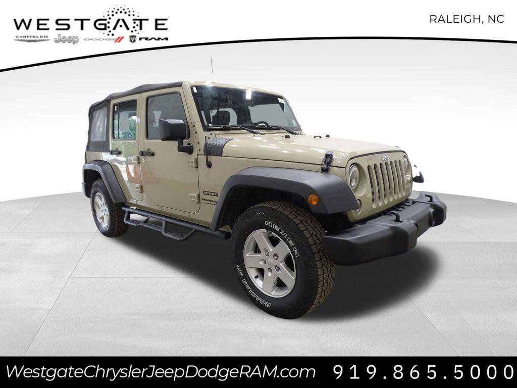 2018 Jeep Wrangler Sport — SUV — 54,792 mi — Raleigh, NC