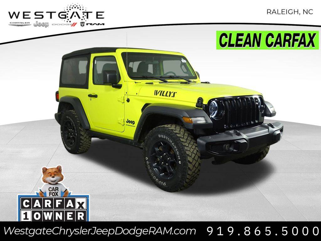 2023 Jeep Wrangler Willys — SUV — 40,000 mi — Raleigh, NC