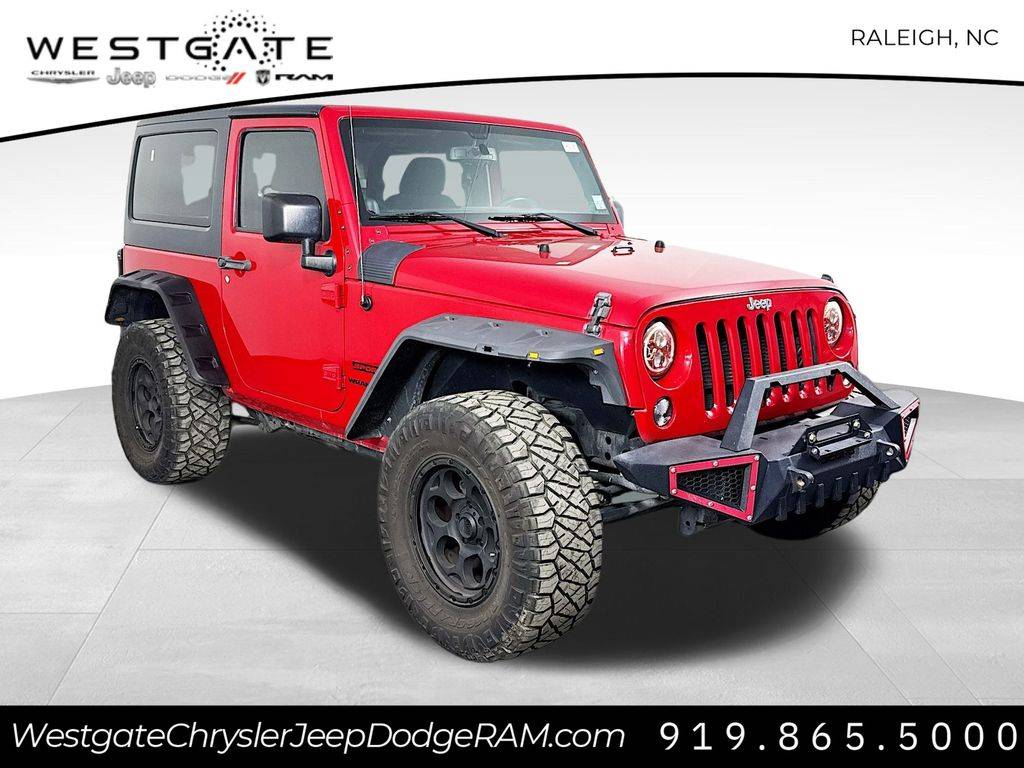 2014 Jeep Wrangler Sport — SUV — 124,952 mi — Raleigh, NC