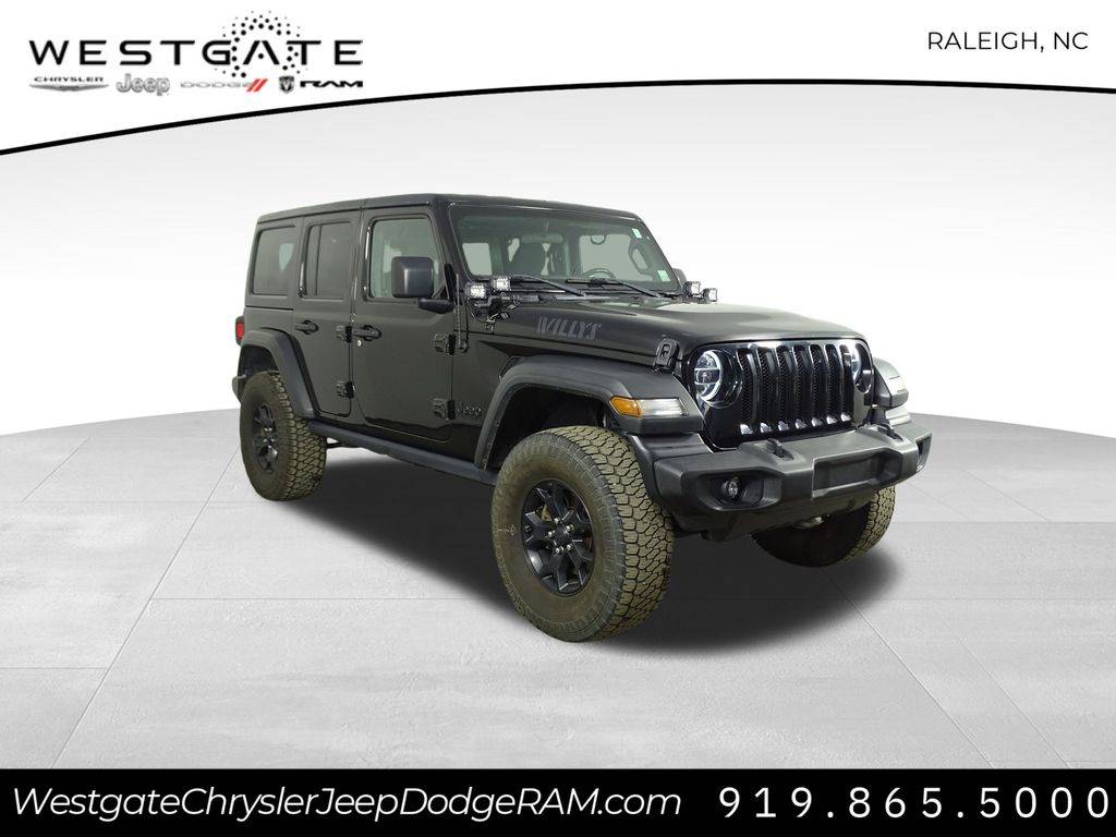 2020 Jeep Wrangler Willys — SUV — 63,334 mi — Raleigh, NC