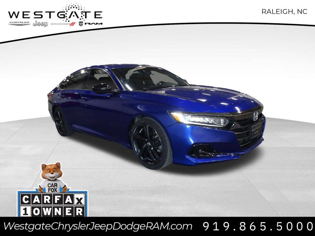 2021 Honda Accord Sport — Sedan — 3,169 mi — Raleigh, NC