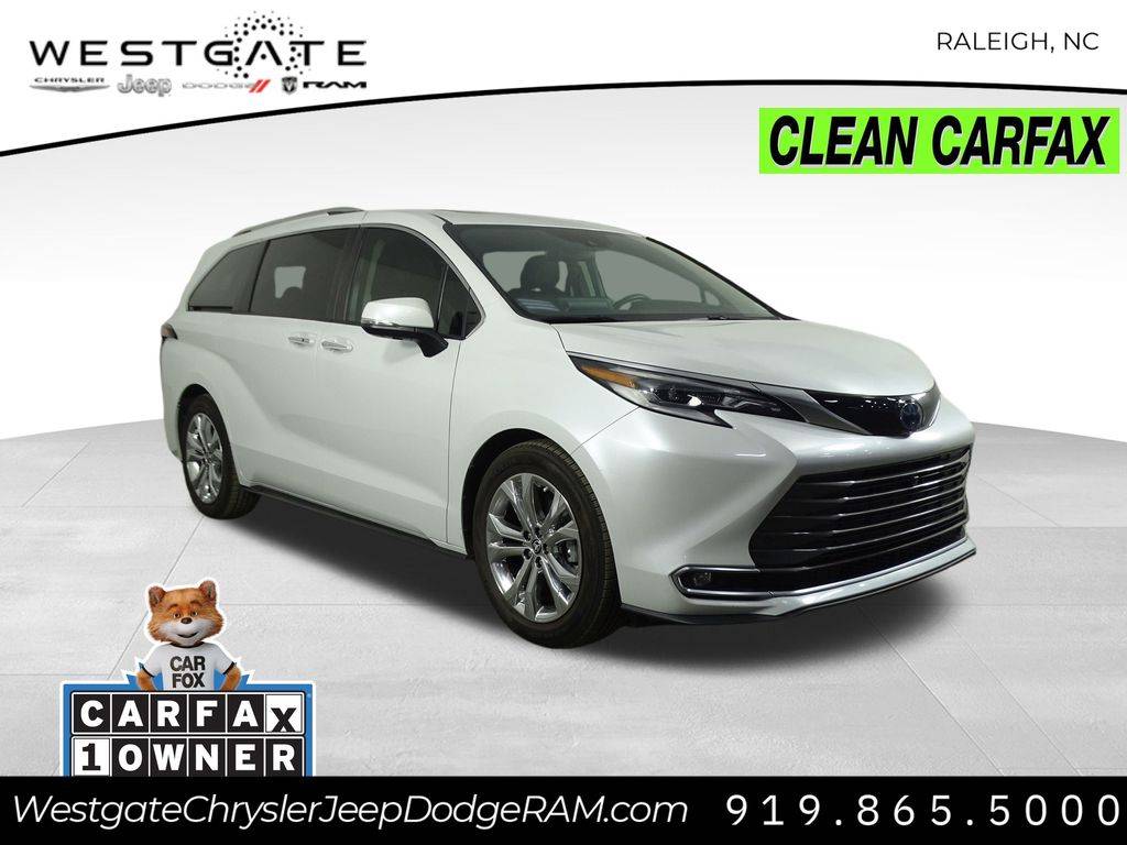 2022 Toyota Sienna Platinum — Minivan — 84,045 mi — Raleigh, NC