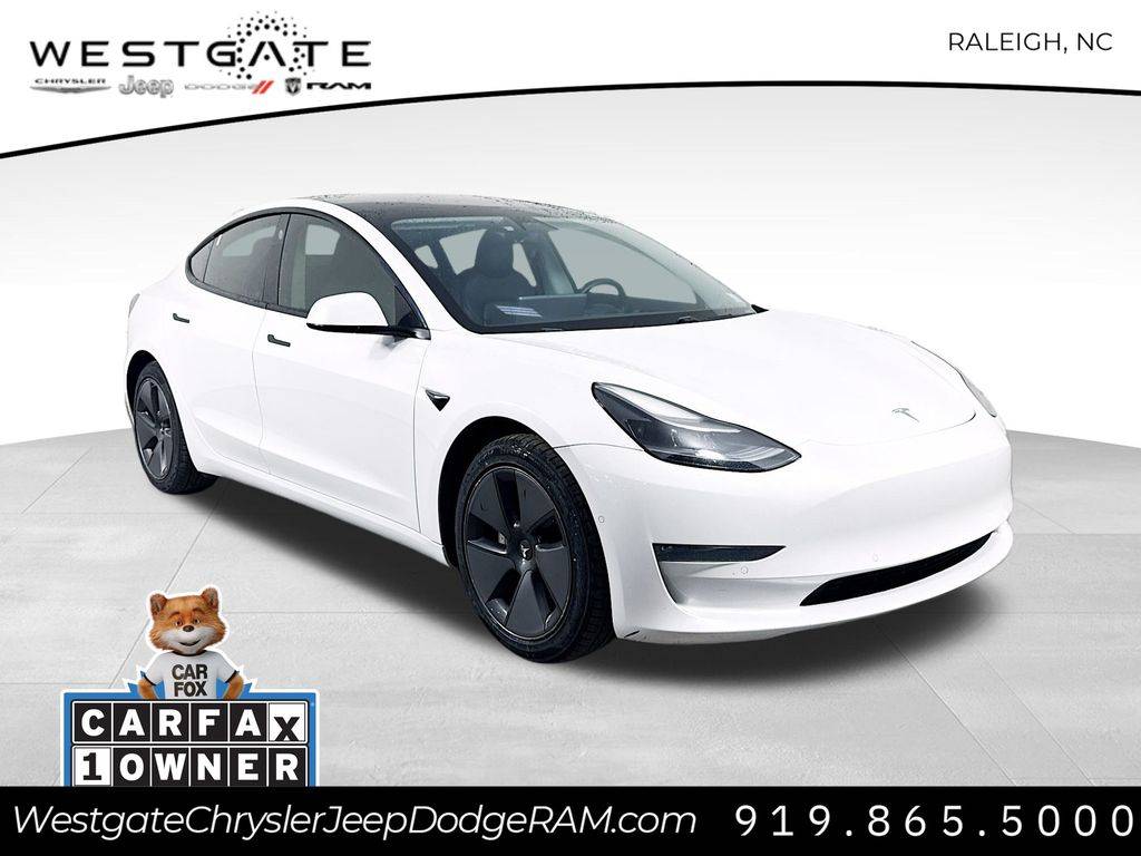 2021 Tesla Model 3 Long Range — Sedan — 89,617 mi — Raleigh, NC