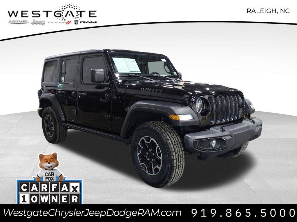 2022 Jeep Wrangler Willys — SUV — 28,763 mi — Raleigh, NC