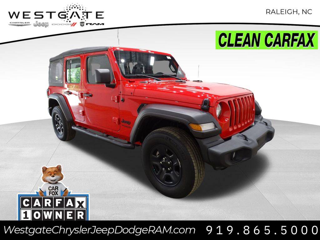 2022 Jeep Wrangler Sport — SUV — 28,290 mi — Raleigh, NC
