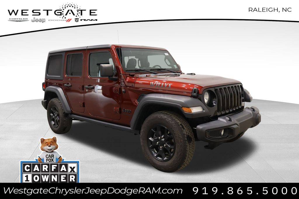 2021 Jeep Wrangler Willys Sport — SUV — 96,598 mi — Raleigh, NC