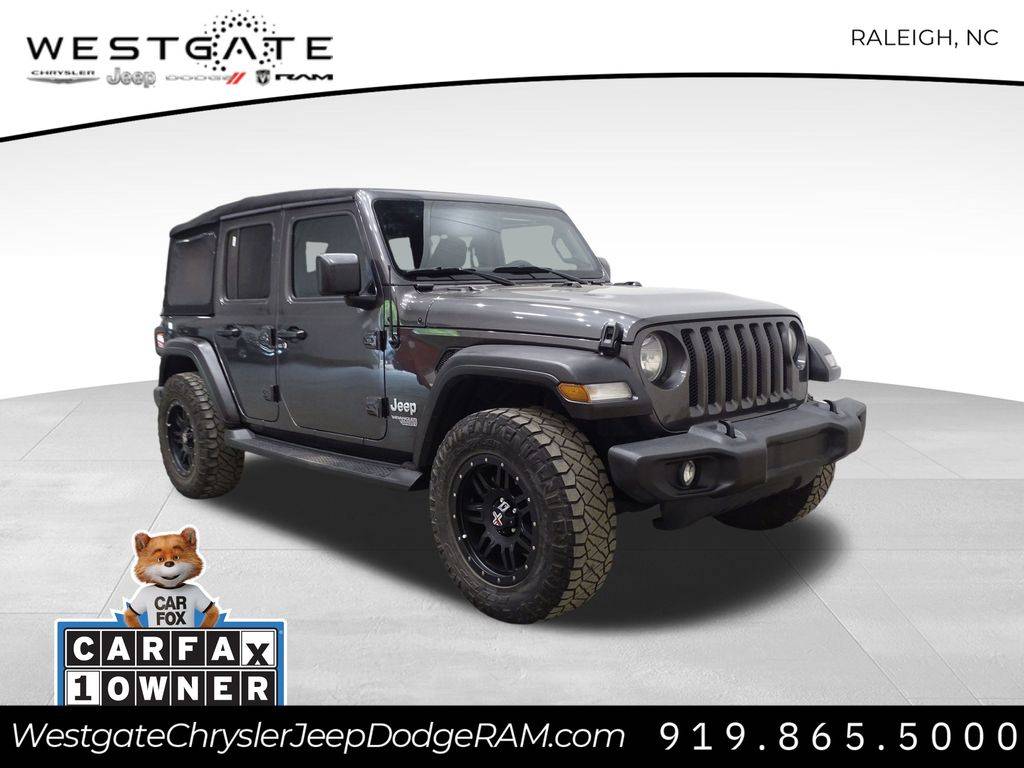 2019 Jeep Wrangler Sport S — SUV — 105,682 mi — Raleigh, NC