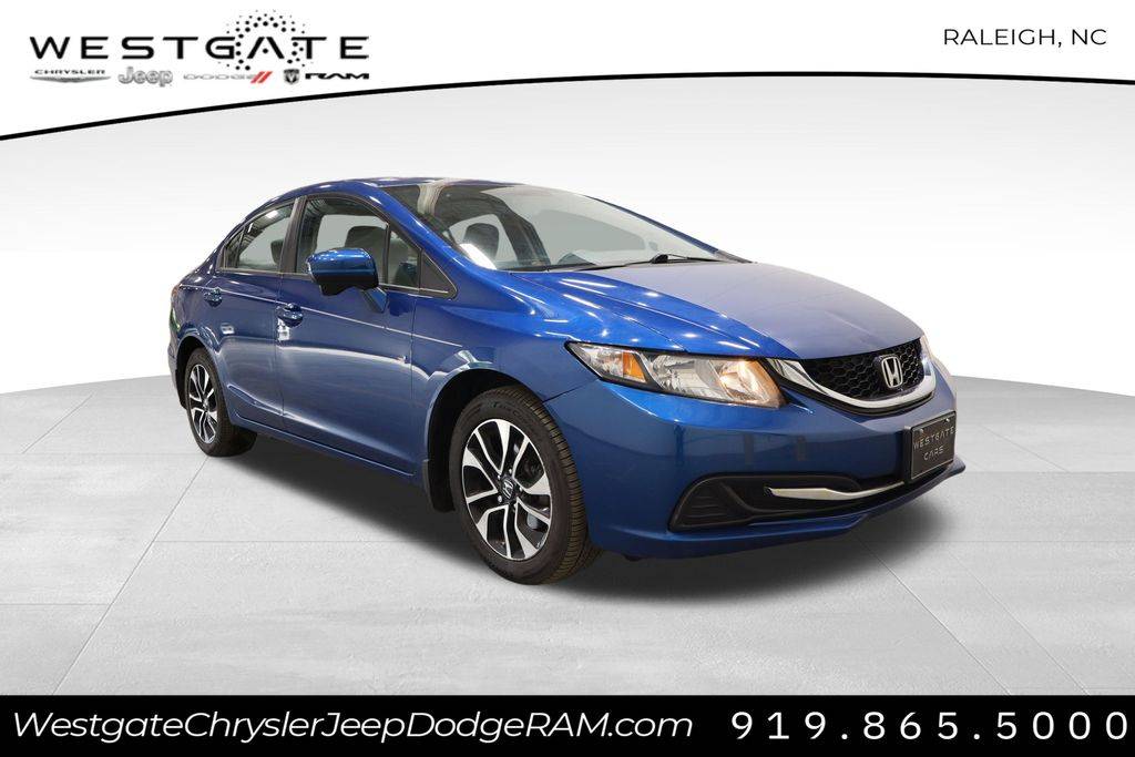 2015 Honda Civic EX — Sedan — 75,258 mi — Raleigh, NC