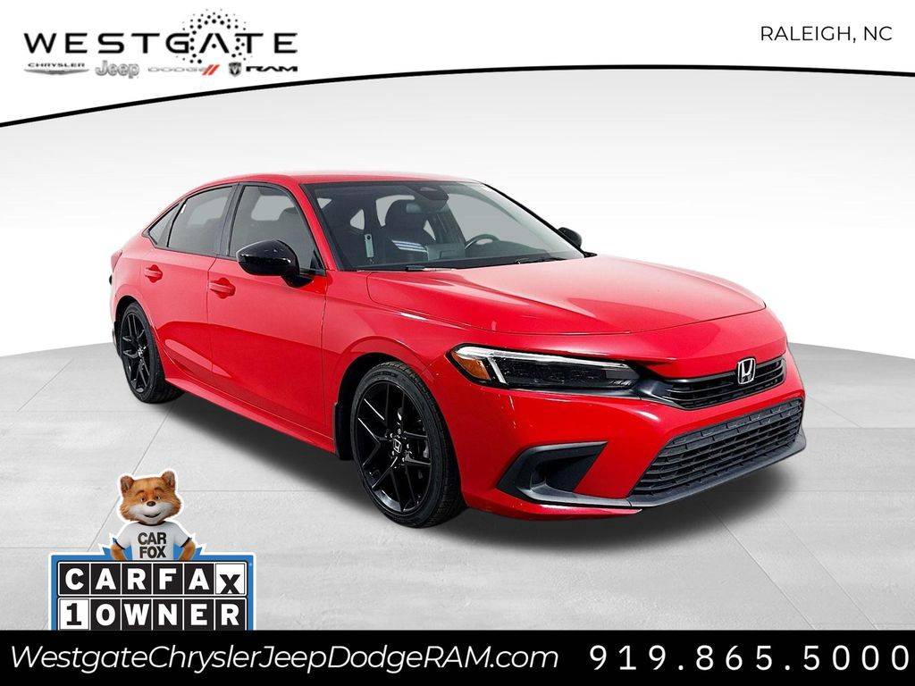 2023 Honda Civic Sport — Sedan — 52,371 mi — Raleigh, NC