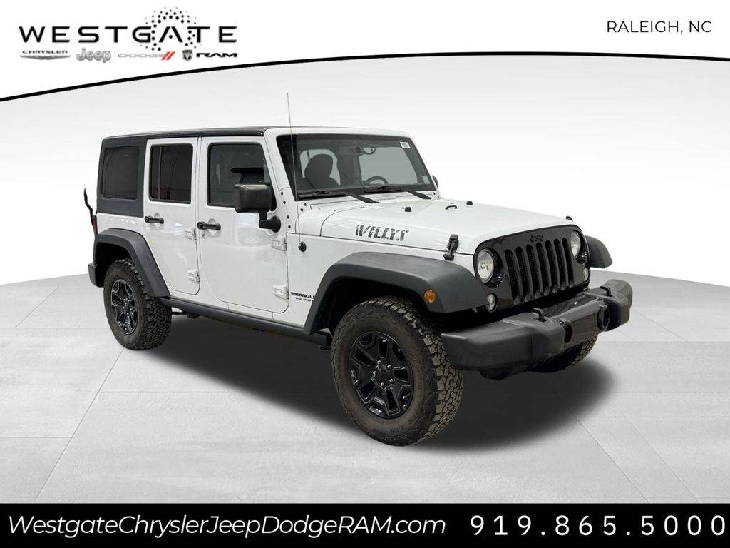 2016 Jeep Wrangler Willys Wheeler — SUV — 96,323 mi — Raleigh, NC