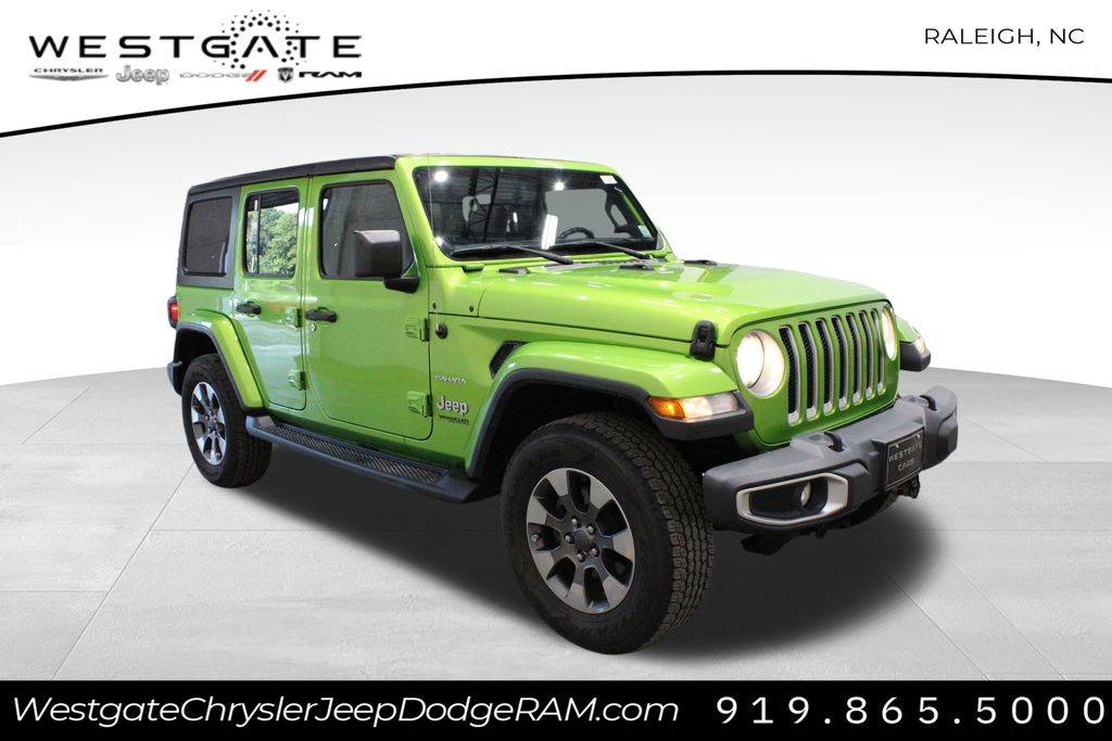 2018 Jeep Wrangler Sahara — SUV — 41,886 mi — Raleigh, NC