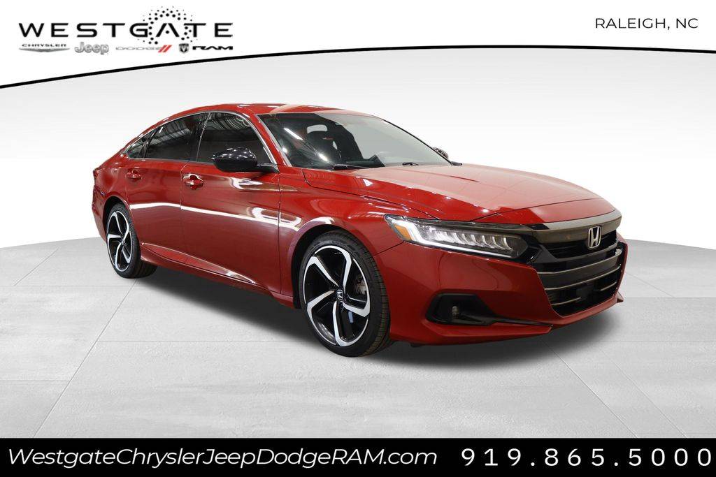 2021 Honda Accord Sport — Sedan — 124,722 mi — Raleigh, NC
