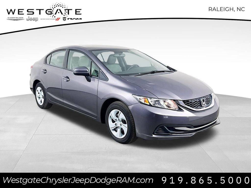 2015 Honda Civic LX — Sedan — 77,230 mi — Raleigh, NC